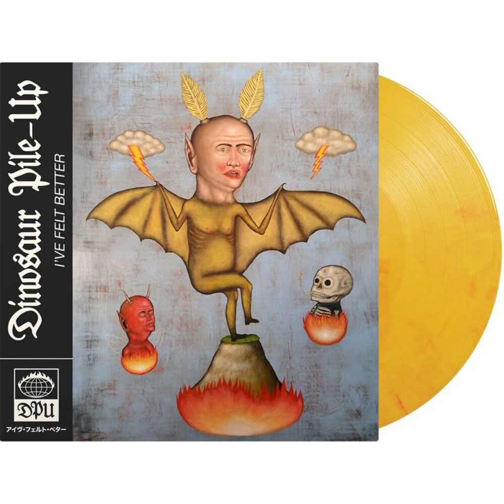 Dinosaur Pile-Up - I'Ve Felt Better - Yellow Flame Marble  LP LP
